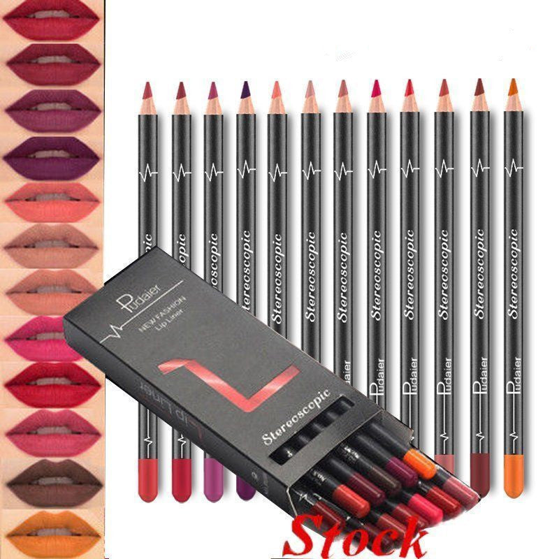 36 Color Lip Liners